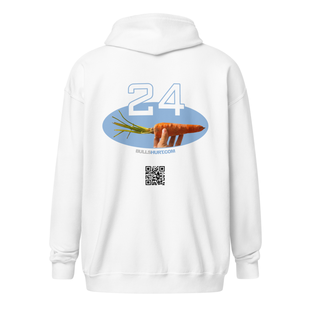 24 Carrot, Unisex Zip Hoodie