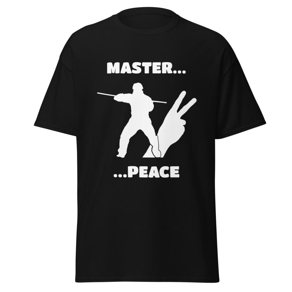 Master Peace - White on Unisex Classic Tee