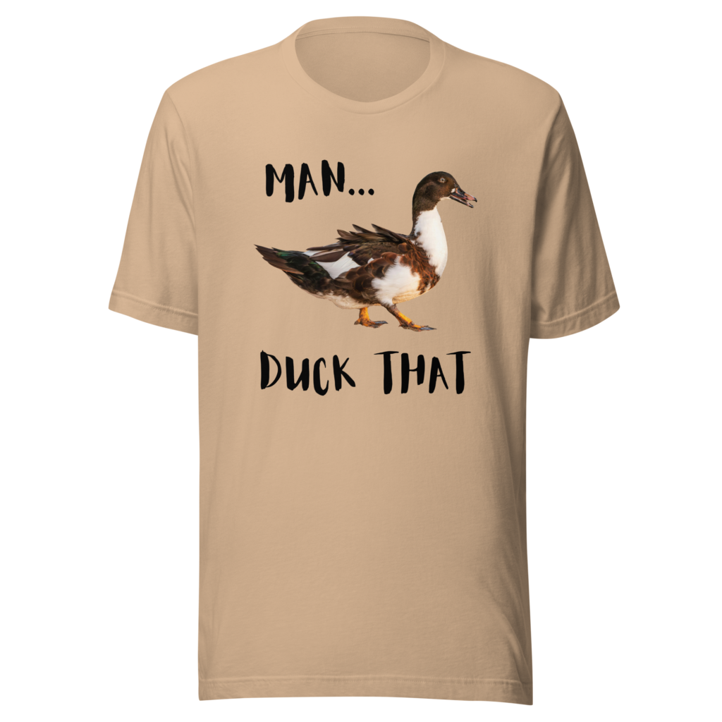 Duck That - Black on Unisex T-Shirt