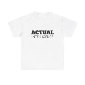 Actual Intelligence - Unisex Heavy Cotton Tee