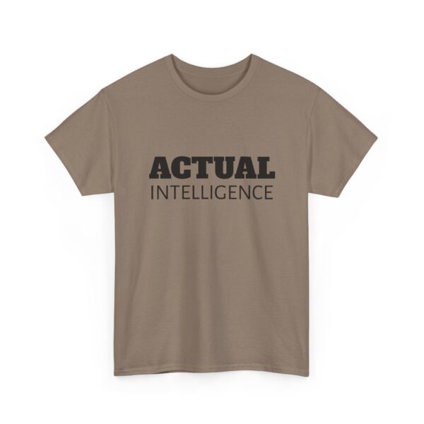 Actual Intelligence - Unisex Heavy Cotton Tee - Image 15