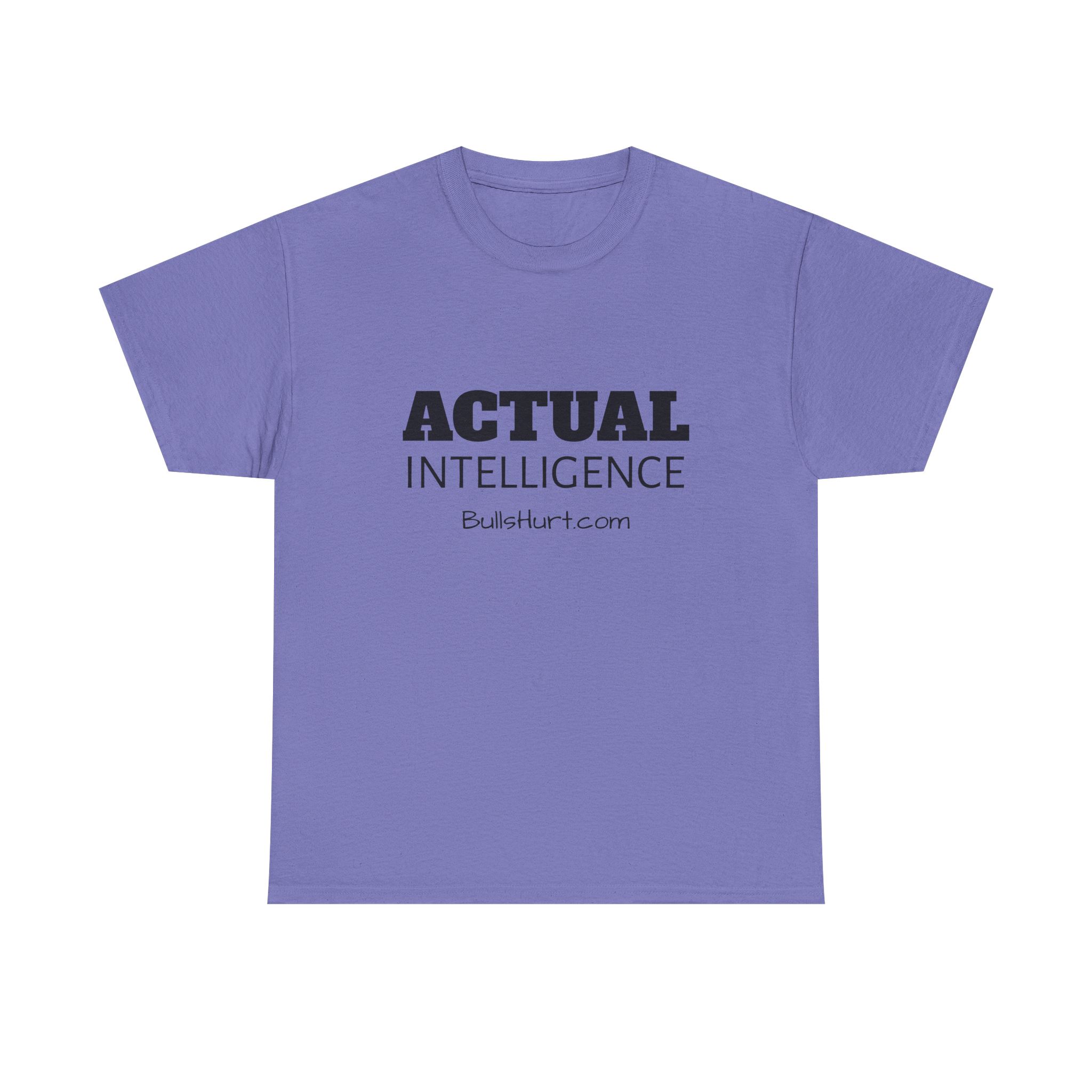 Actual Intelligence - Unisex Heavy Cotton Tee - Image 41