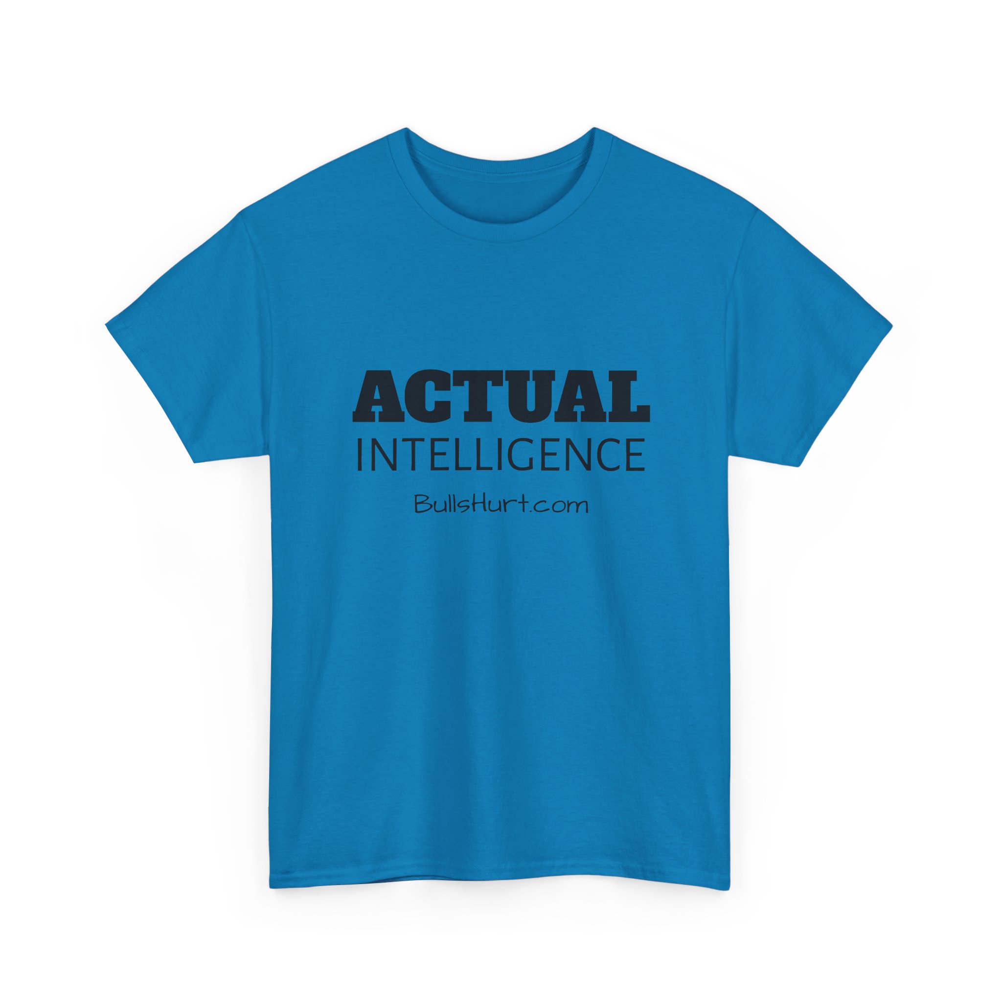 Actual Intelligence - Unisex Heavy Cotton Tee - Image 35