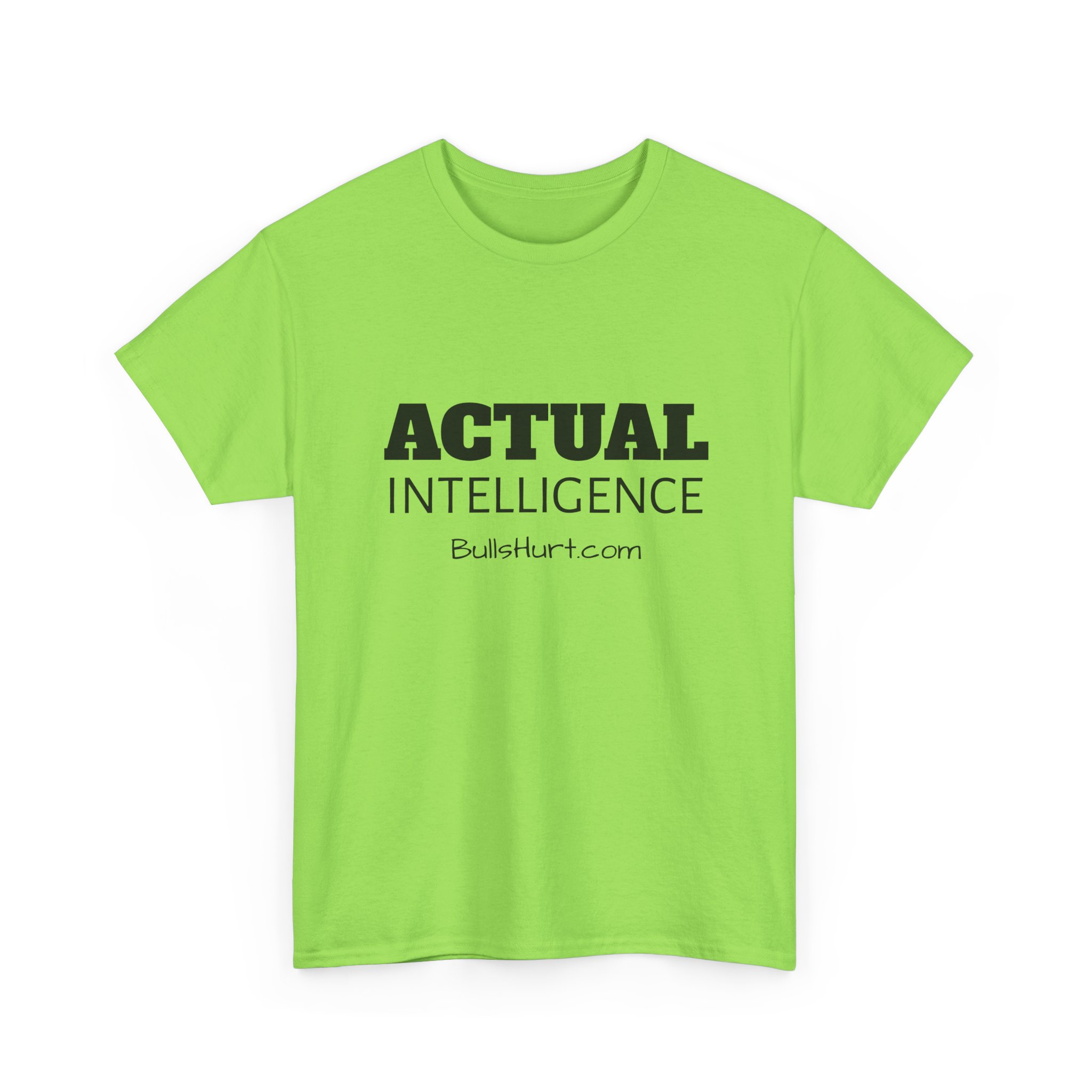Actual Intelligence - Unisex Heavy Cotton Tee - Image 27