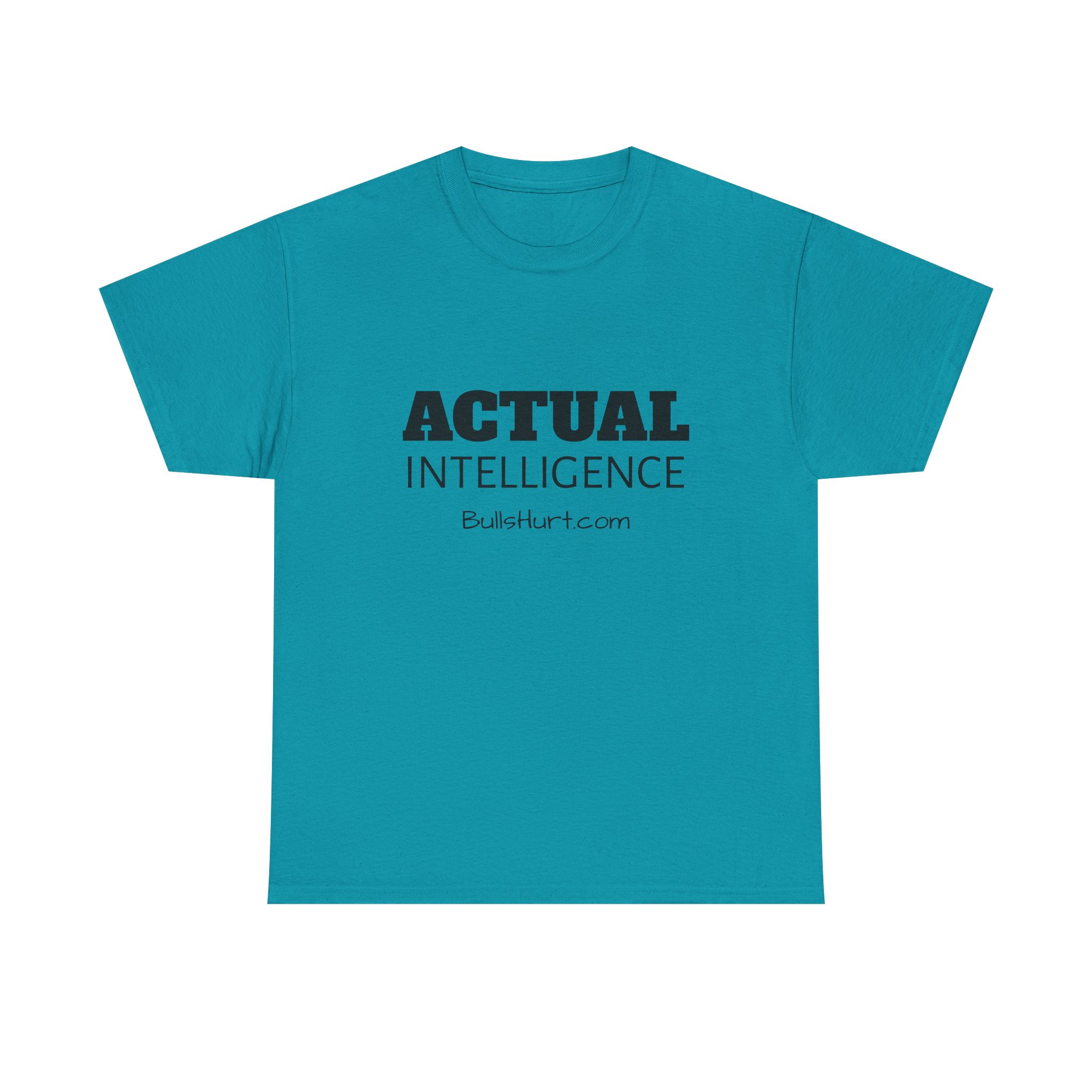 Actual Intelligence - Unisex Heavy Cotton Tee - Image 29