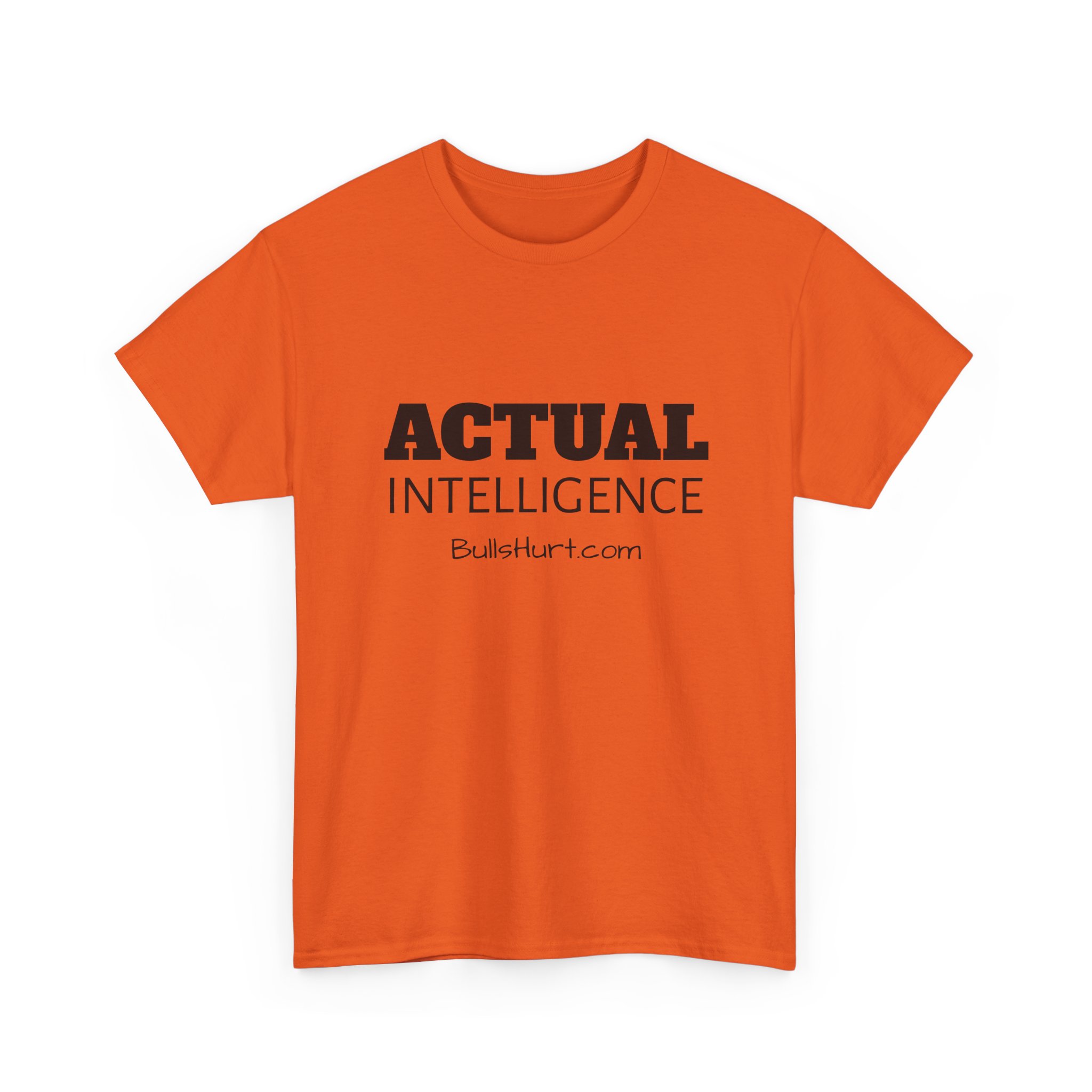 Actual Intelligence - Unisex Heavy Cotton Tee - Image 19