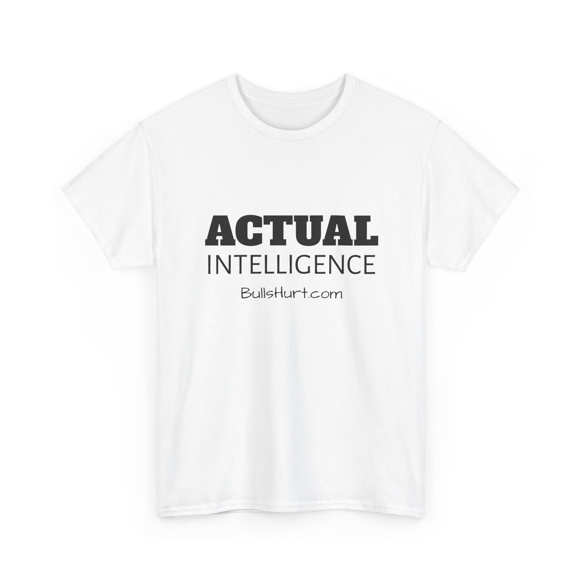 Actual Intelligence - Unisex Heavy Cotton Tee - Image 3