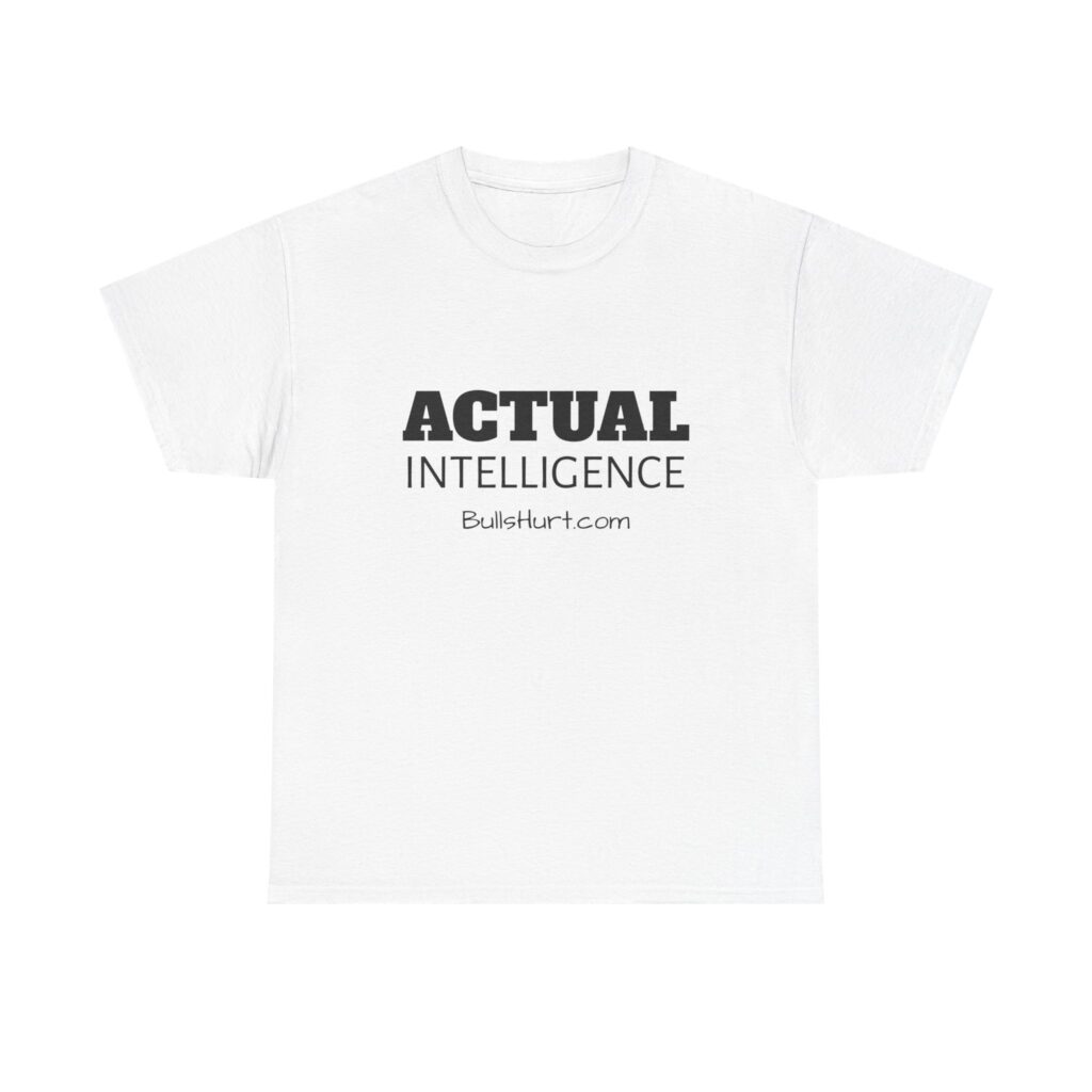 Actual Intelligence - Unisex Heavy Cotton Tee